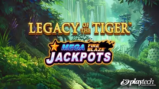 Casino Slots Mega Fire Blaze Jackpots Legacy of the Tiger
