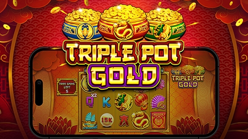 Casino Slots Triple Pot Gold